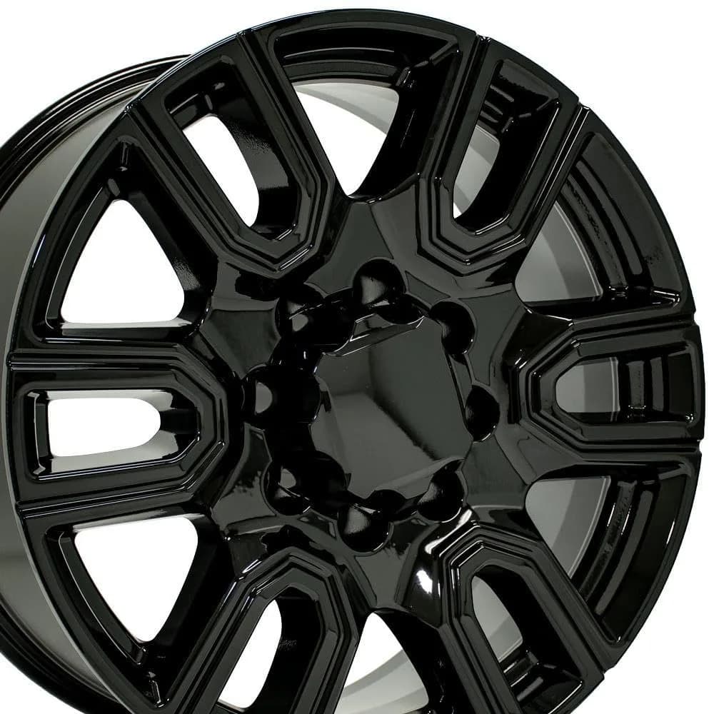 OE Wheels CV96B 20x8.5 Gloss Black Rim | 8x180 Bolt Pattern, 47ET Offset, Aluminum (70-120 chars) - main product image