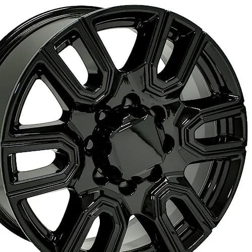 OE Wheels CV96B 20x8.5 Gloss Black Rim | 8x180 Bolt Pattern, 47ET Offset, Aluminum (70-120 chars) thumbnail 5