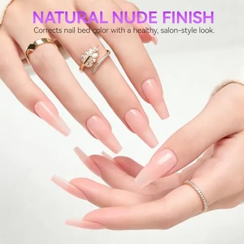 gelike ec 6-in-1 Jelly Builder Gel Nail Glue Nude Pink 60ml (2 Fl Oz) | Apex Building & Short Extension with UV/LED Cure thumbnail 8