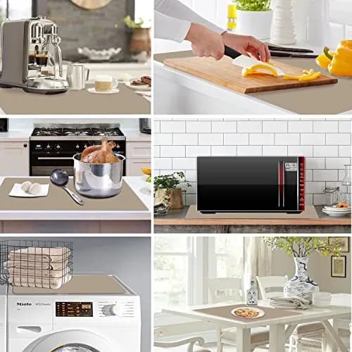 QPIX DIGITAL Extra Large Silicone Mat 70cm x 50cm (27.6'' x 19.7'') | Heat-Resistant, BPA-Free Kitchen Counter Protector thumbnail 5