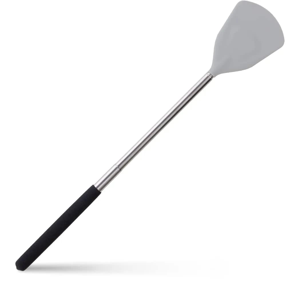ROUNDS Telescopic Lotion Applicator for Back 29.5 inches (75 cm) | Effortless Application for Hard-to-Reach Areas — Gray