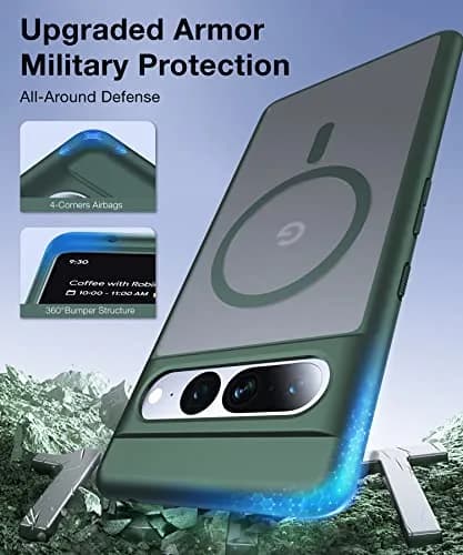 FNDMIL MagSafe Compatible Case for Google Pixel 7 Pro (6.7 inch) | Military Grade Drop Protection thumbnail 5