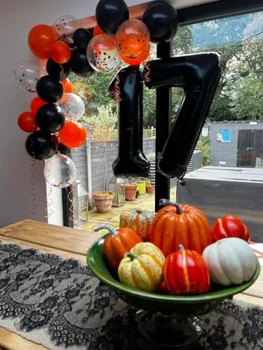 Mluchee Black Number 1 Balloon 40 Inch | Birthday Party Decorations for Adults thumbnail 3