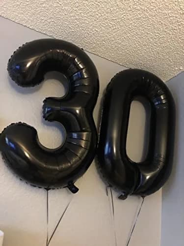 Mluchee Black Number 8 Balloon 40 Inch | Jumbo Party Decoration thumbnail 6