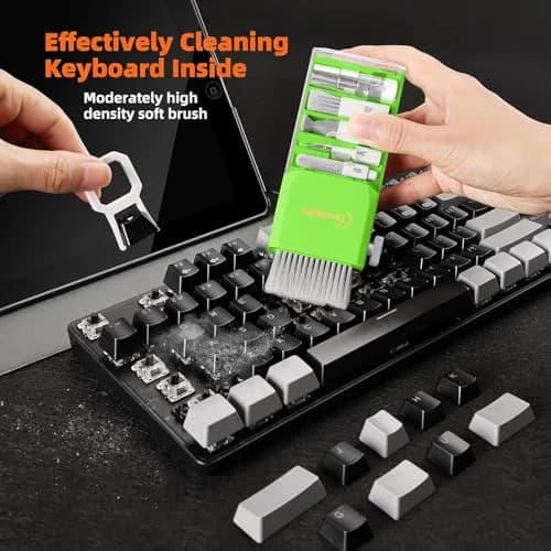 Tassmpitor All-in-1 Keyboard Cleaner Laptop Cleaning Kit | Deep Device & Screen Cleaning Tools thumbnail 2