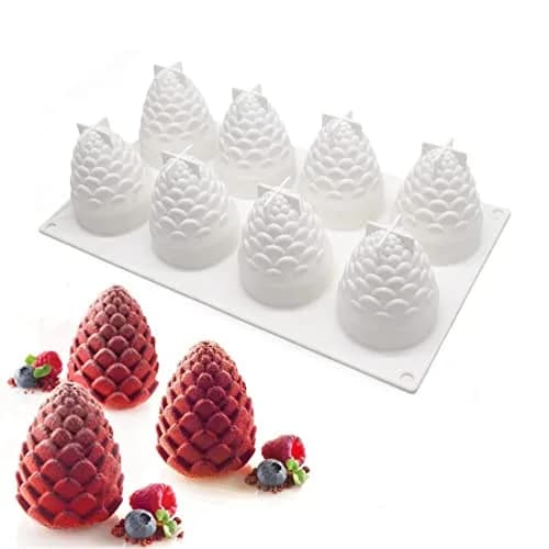 mostsom Pinecone Silicone Mold 25.5cm (10 inch) | Food-Grade Baking & Dessert Mould thumbnail 1