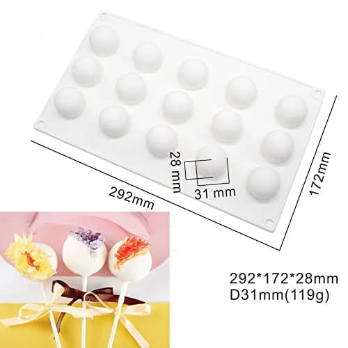 mostsom Fruit Shape Silicone Mold 29.67cm (11.68x6.84x1.12 inch) | Food Grade Baking & Dessert Mould thumbnail 8