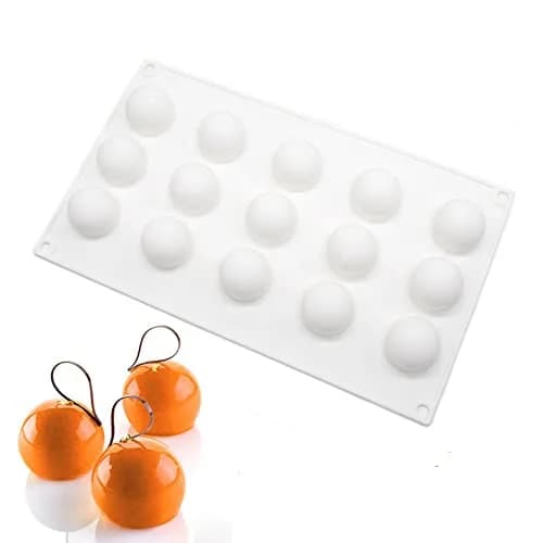 mostsom Fruit Shape Silicone Mold 29.67cm (11.68x6.84x1.12 inch) | Food Grade Baking & Dessert Mould thumbnail 3