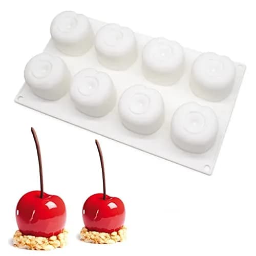 mostsom Cherry Shaped Silicone Mold 29.7cm (11.68 inch) | Food Grade Baking & Candy Making thumbnail 7