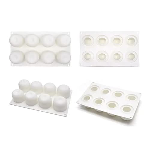 mostsom Apple Shape Silicone Mold 29.7cm (11.68x6.84x2.36 inch) | Food Grade Baking & Chocolate Mould thumbnail 5