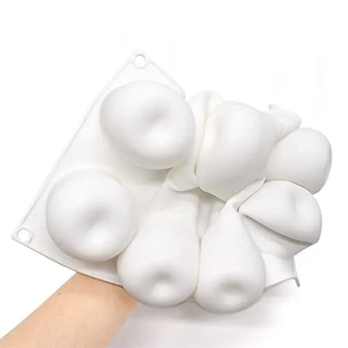 mostsom Apple Shape Silicone Mold 29.7cm (11.68x6.84x2.36 inch) | Food Grade Baking & Chocolate Mould thumbnail 6
