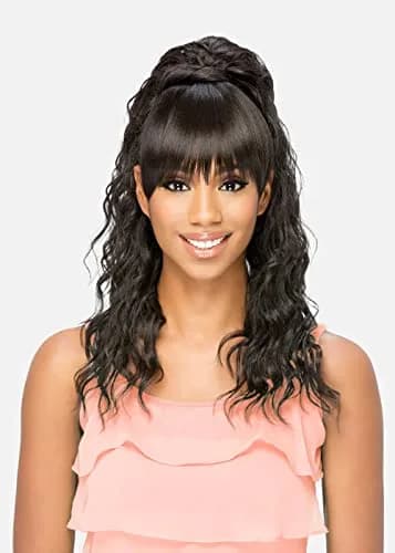 Vivica A. Fox 20 Inch Spiral Curl Ponytail | Synthetic Hair Extension for Women thumbnail 1