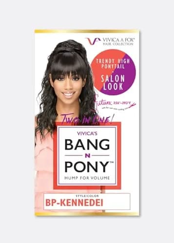 Vivica A. Fox 20 Inch Spiral Curl Ponytail | Synthetic Hair Extension for Women thumbnail 3