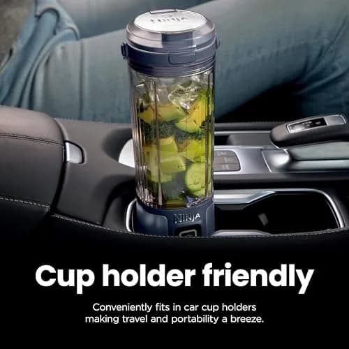 Ninja Blast Portable Blender Cordless 550ml (1.73lb) White BC151WH | Blends Ice & Frozen Fruit Anywhere thumbnail 8