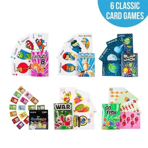 Regal Games Classic Kids Card Games Set - 6 Packs, 36 Decks | Educational & Fun for Ages 4+ thumbnail 6