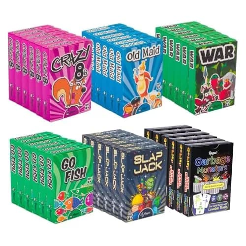 Regal Games Classic Kids Card Games Set - 6 Packs, 36 Decks | Educational & Fun for Ages 4+ thumbnail 1