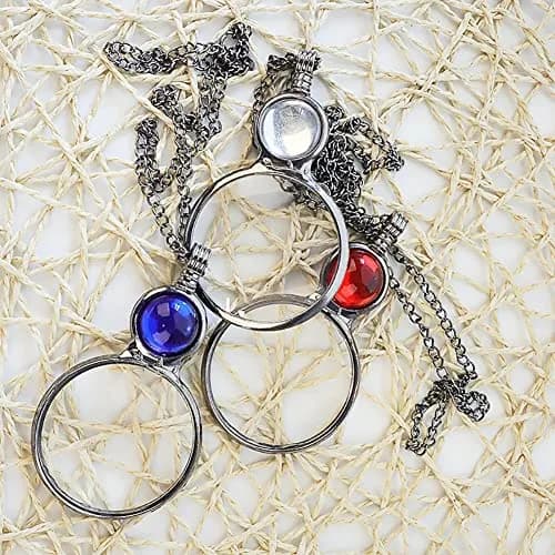 ccHuDE 10X Magnifiers Necklace 4.5cm | Elegant Reading Aid for Seniors thumbnail 6