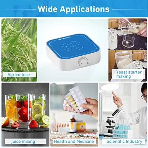 WEST TUNE 3000rpm Magnetic Stirrer Mixer with Stir Bar, Brushless DC Motor, 3000ml Capacity | Lab Supply thumbnail 6