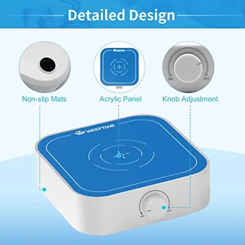 WEST TUNE 3000rpm Magnetic Stirrer Mixer with Stir Bar, Brushless DC Motor, 3000ml Capacity | Lab Supply thumbnail 2
