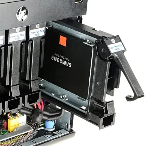 DSLRKIT 2.5" SSD to 3.5" SATA HDD Adapter Caddy Tray Pack of 2 | Hot Swap Plug for High-Speed Data Transfer thumbnail 8