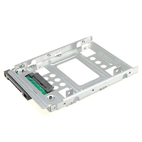 DSLRKIT 2.5" SSD to 3.5" SATA HDD Adapter Caddy Tray Pack of 2 | Hot Swap Plug for High-Speed Data Transfer thumbnail 2