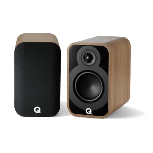 Q Acoustics 5010 Compact Bookshelf Speakers Pair Holme Oak | Premium 4.5" Mid/Bass, 6Ω, 75W thumbnail 2