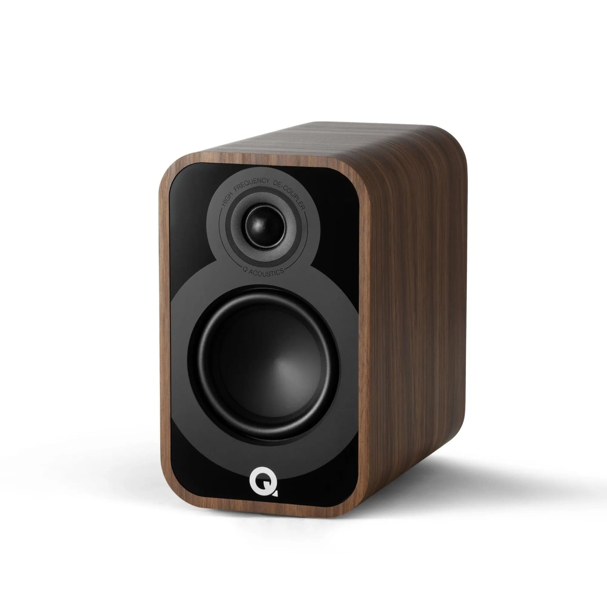 Q Acoustics 5010 Compact Bookshelf Speakers Pair Holme Oak | Premium 4.5" Mid/Bass, 6Ω, 75W
