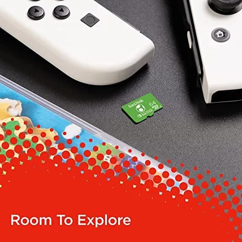 SanDisk 64GB microSDXC Card for Nintendo Switch, Yoshi Edition | 100MB/s Read, 90MB/s Write thumbnail 5