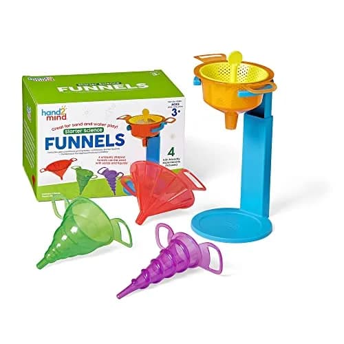 hand2mind Starter Science Funnels, 7 Pieces | Durable STEM Toys for Kids 3+ thumbnail 1