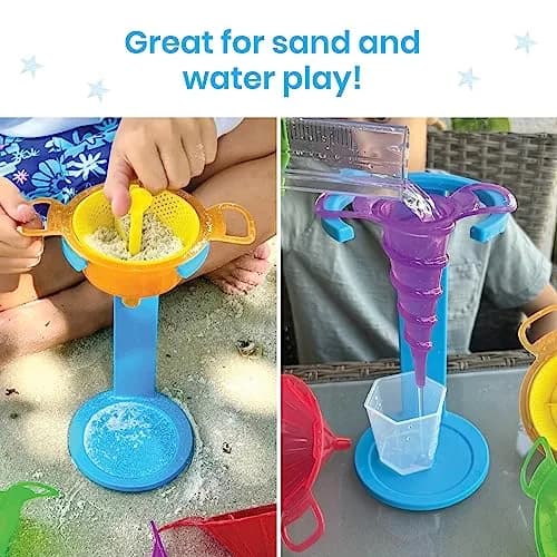 hand2mind Starter Science Funnels, 7 Pieces | Durable STEM Toys for Kids 3+ thumbnail 5