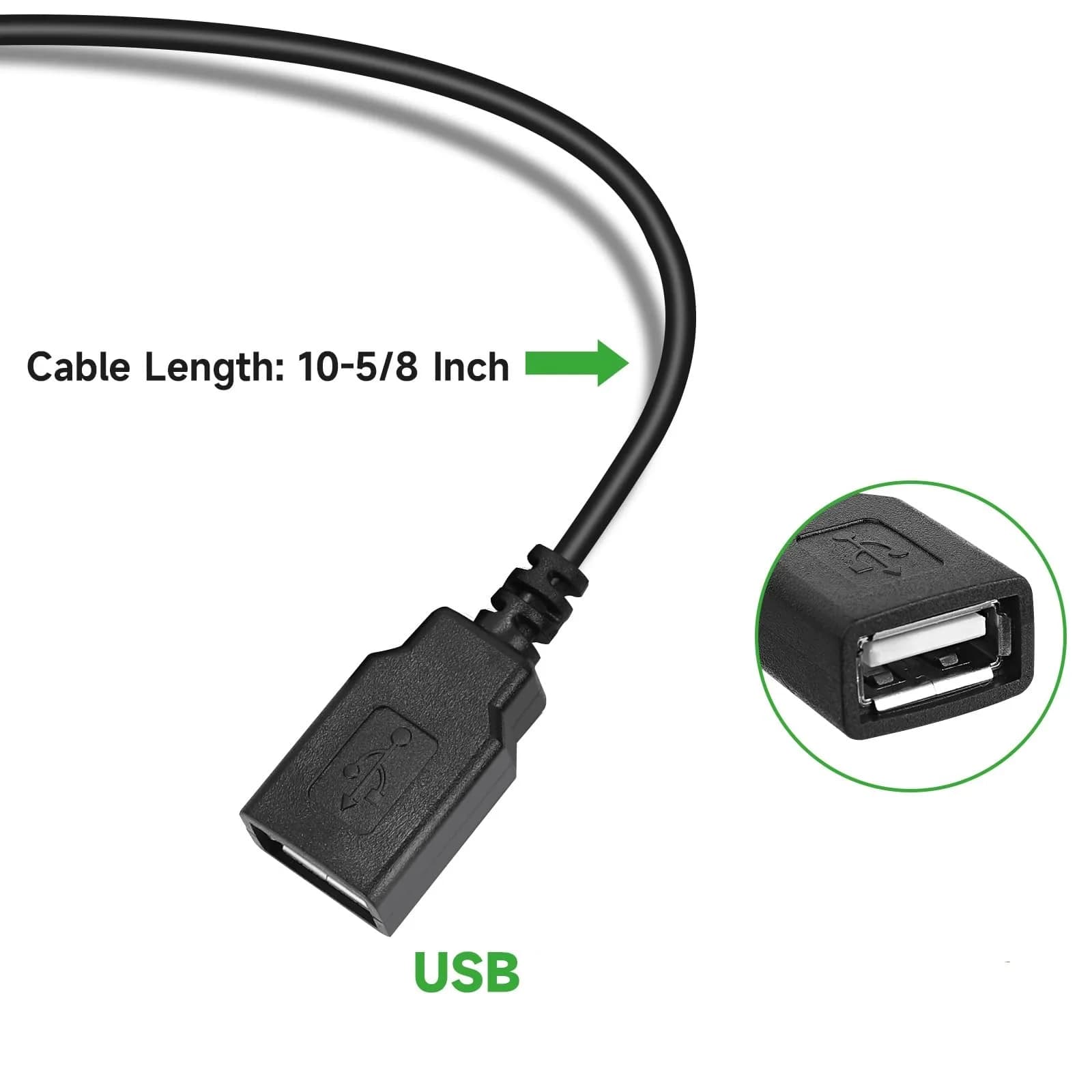 Acridine 12V 24V DC to 5V 3A USB Converter Adapter Buck Module | 15W Output Power - view 2