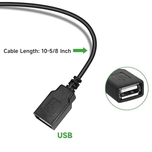 Acridine 12V 24V DC to 5V 3A USB Converter Adapter Buck Module | 15W Output Power thumbnail 2