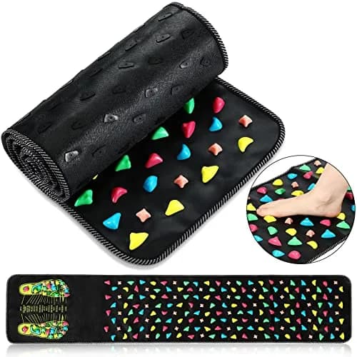 BBTO Reflexology Foot Massage Mat with Acupressure Stones 175 cm (68.9") | Promotes Foot Health & Fatigue Relief thumbnail 1