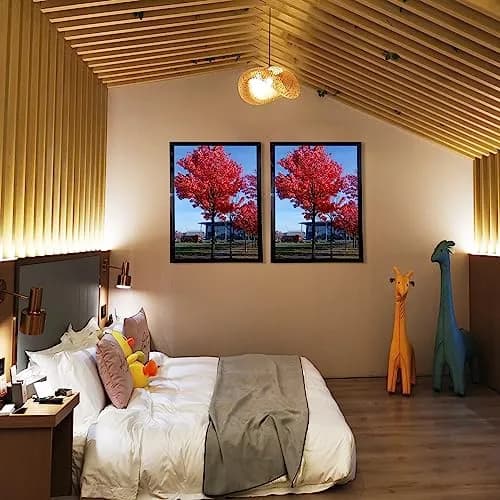 Medog 18x24 Inch Poster Frame Set of 2 | Wall Display, School & College Decor, Black, Rectangular thumbnail 6