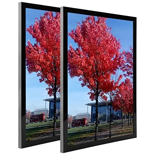 Medog 18x24 Inch Poster Frame Set of 2 | Wall Display, School & College Decor, Black, Rectangular thumbnail 7