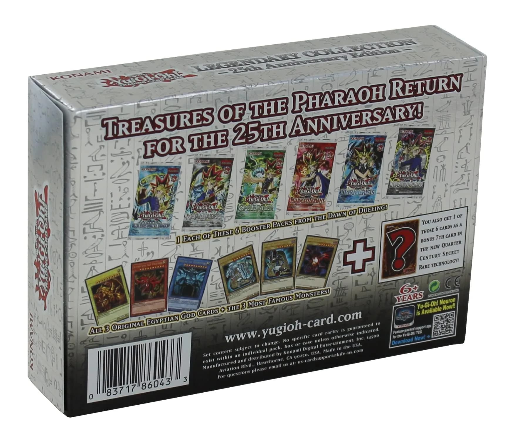 Yu-Gi-Oh! Legendary Collection 25th Anniversary Box | Authentic Collectible Card Game - view 2