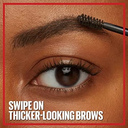 Maybelline Tattoo Studio Brow Styling Gel, Waterproof, 0.2 Fl Oz | Up to 36HR Wear, Deep Brown thumbnail 4