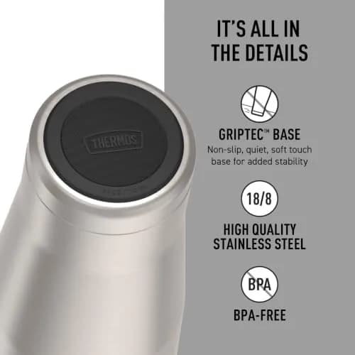 THERMOS ICON SERIES Stainless Steel Cold Tumbler with Straw 710ml (24 Ounce) | Keeps Drinks Cold Up to 24 Hours thumbnail 5