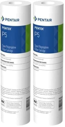 Pentair Pentek P5 Sediment Water Filter Cartridge 25.4cm (10") 5 Micron | NSF Certified for Clean Water thumbnail 1