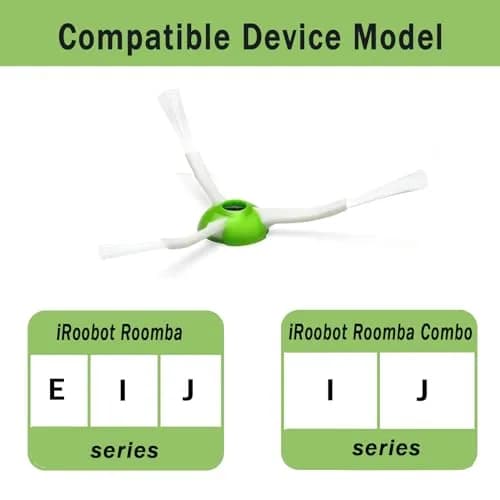 E-HAO Edge-Sweeping Brush for iRobot Roomba i/j/e Series | Compatible with 6+ Models, Long-Lasting, Easy to Install thumbnail 2
