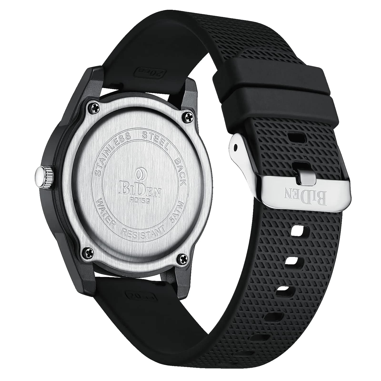 LN LENQIN Men's Analog Quartz Sports Watch 40mm (1.57 inch) | Japanese Movement, 30M Waterproof, Luminous Dial - view 2