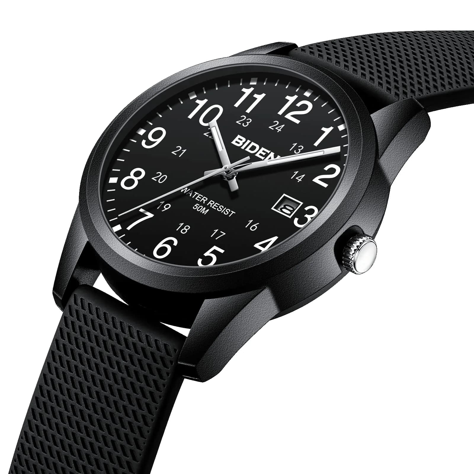 LN LENQIN Men's Analog Quartz Sports Watch 40mm (1.57 inch) | Japanese Movement, 30M Waterproof, Luminous Dial - view 3