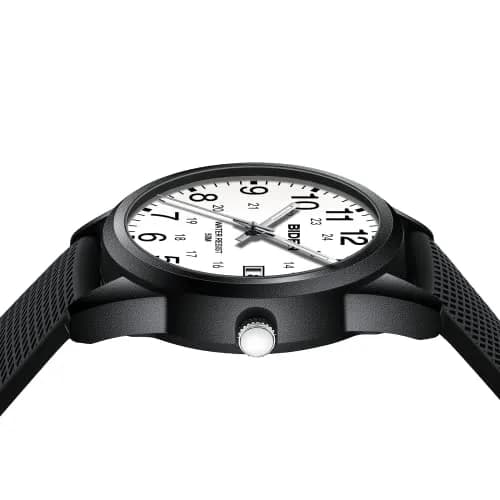 LN LENQIN Men's Analog Quartz Watch 40mm (1.57 inch) | Easy Read Military Time with Luminous Dial thumbnail 5