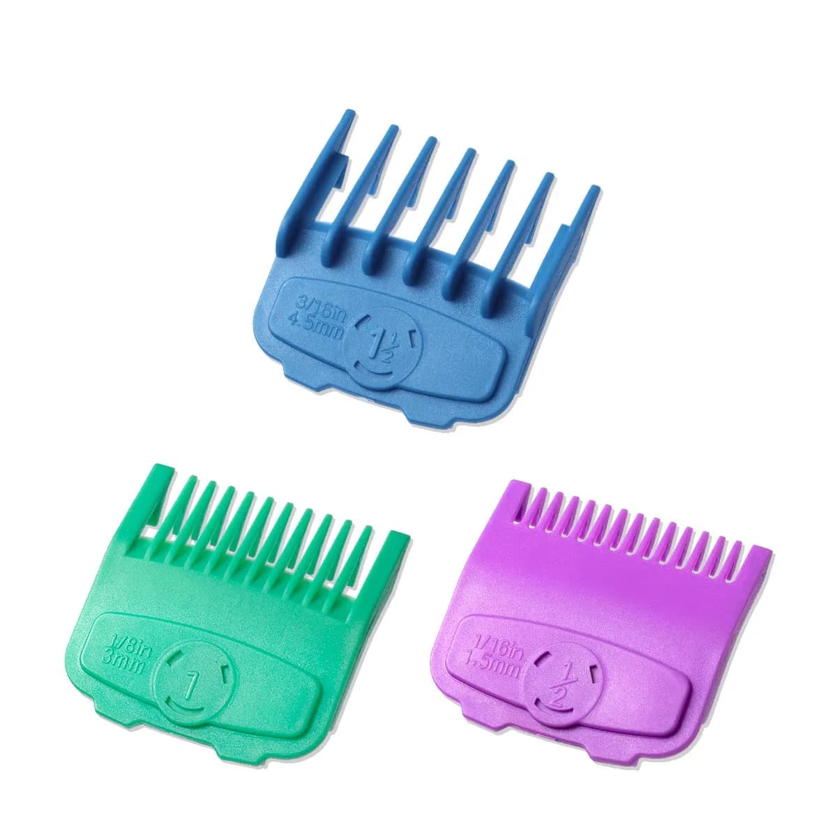 LAVEST Clipper Guards Set Compatible with Wahl Clippers | Color-Coded Guide Combs for Hair Cutting — Multicolor 2