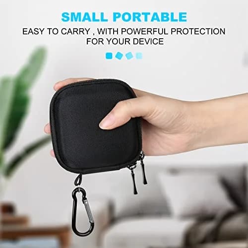 Lacdo Hard Drive Carrying Case for Crucial X9/X10 Pro SSD 8.9cm (3.5in) | Shockproof EVA Protection thumbnail 5