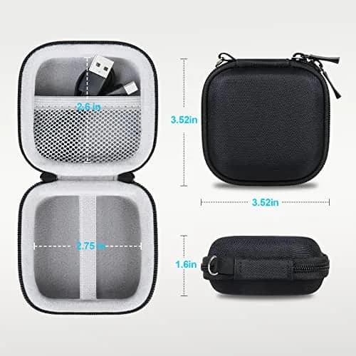 Lacdo Hard Drive Carrying Case for Crucial X9/X10 Pro SSD 8.9cm (3.5in) | Shockproof EVA Protection thumbnail 6