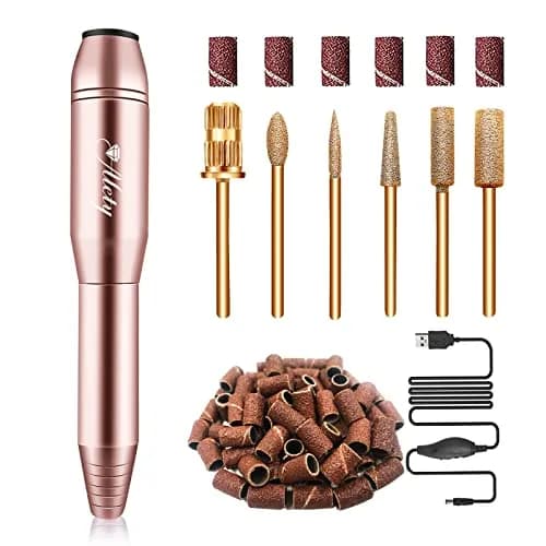 Alety Gold Professional Nail Drill Kit with USB Power | Precision Efile Manicure Pedicure Tool - main product image