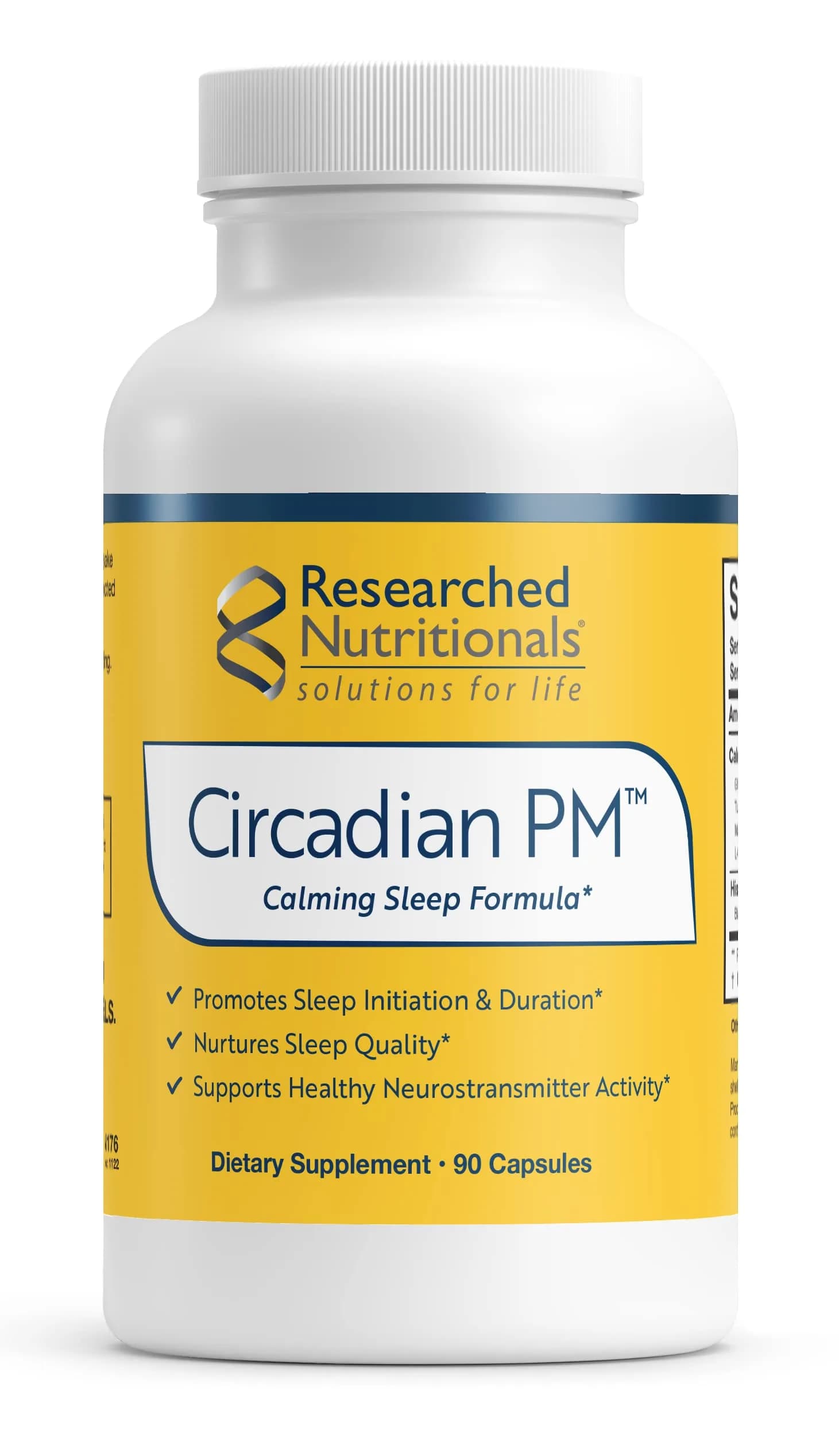 Researched Nutritionals Circadian PM 90 Capsules | Supports Sleep & Nervous System (120 chars) — Capsule