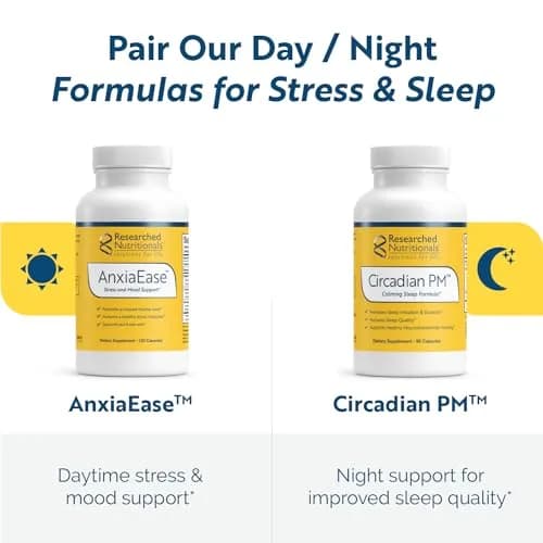 Researched Nutritionals Circadian PM 90 Capsules | Supports Sleep & Nervous System (120 chars) thumbnail 5