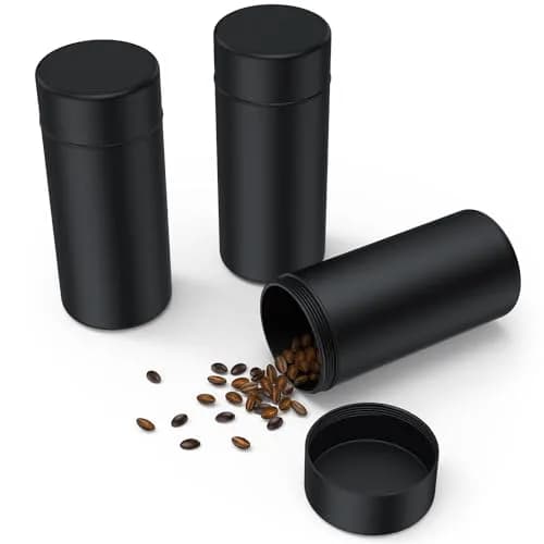 TecQach Food Storage Jar 3-Pack | Airtight Aluminum Containers, Waterproof, Portable (150ml each) thumbnail 1